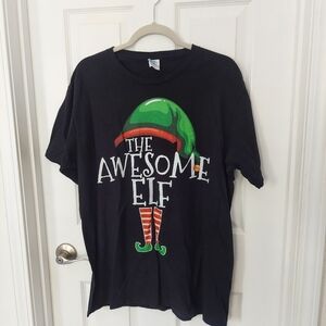 The Awesome Elf Graphic Tee Large